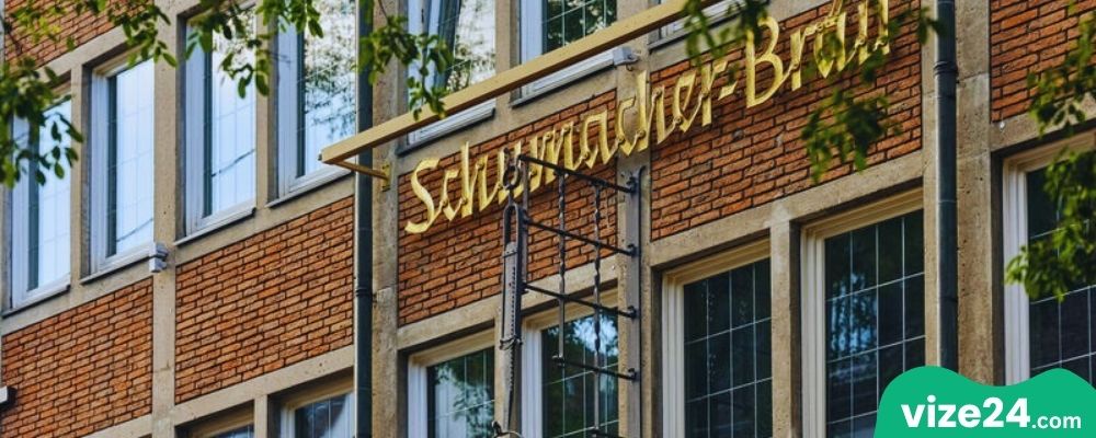 Altbier ve Alman mutfağı Düsseldorf