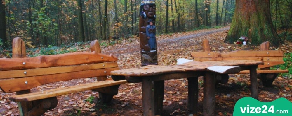 Arboretum Heidelberg ağaç parkı ve doğa yürüyüş alanı