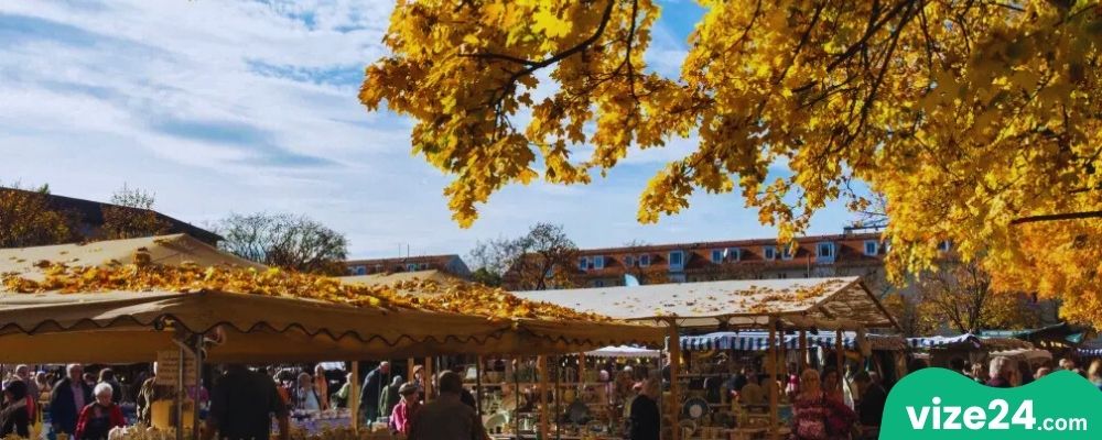 Auer Dult pazarı Münih