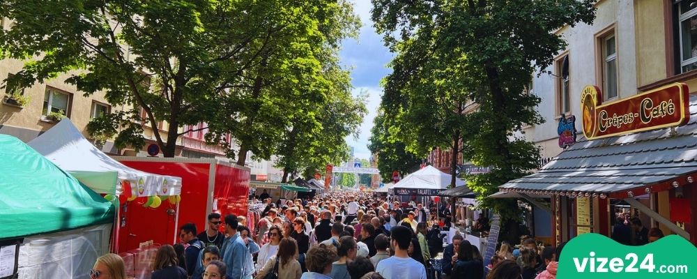 Berger Strasse Frankfurt kafeler ve mağazalar