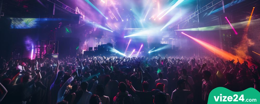 Berlin gece hayatı ve ışıklı barlar