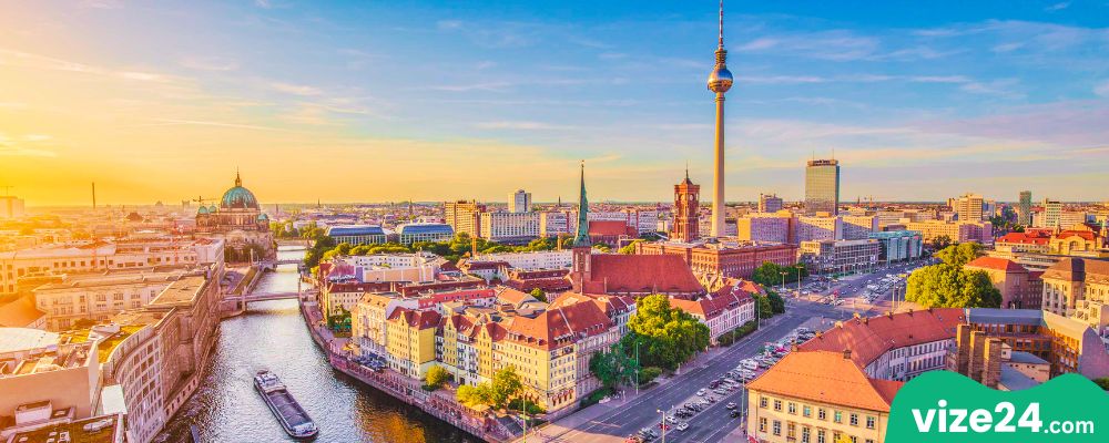 Berlin şehir panoraması