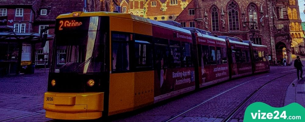 Düsseldorf tramvay ve metro hattı haritası