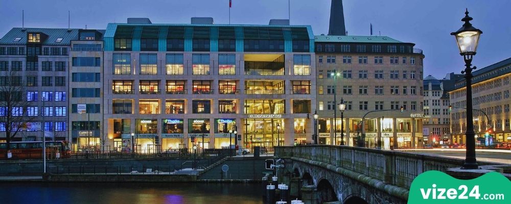 Europa Passage Hamburg alışveriş merkezi