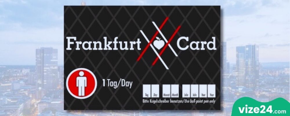 Frankfurt Card turist ulaşım kartı