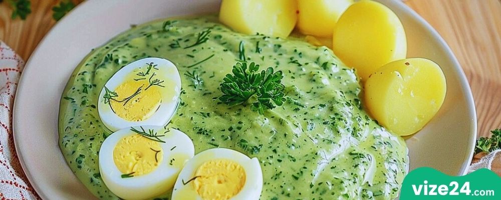 Grüne Soße Frankfurt geleneksel yeşil sos