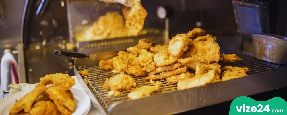 Hamburg gece sokak yemekleri Reeperbahn