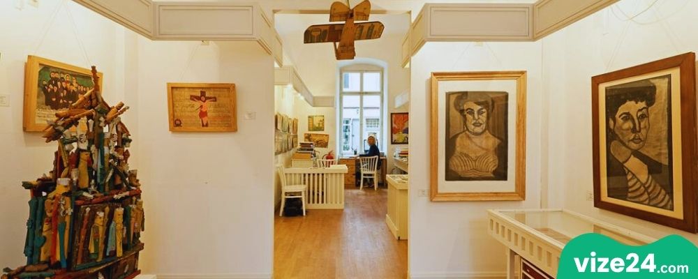 Haus Cajeth Heidelberg naif sanat müzesi ve sergi salonu