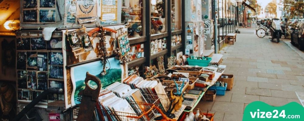 Karolinenviertel Hamburg alternatif mağazalar