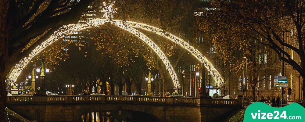 Königsallee Düsseldorf alışveriş caddesi