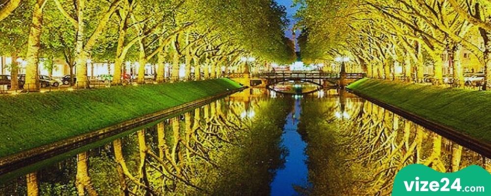 Königsallee Düsseldorf alışveriş caddesi