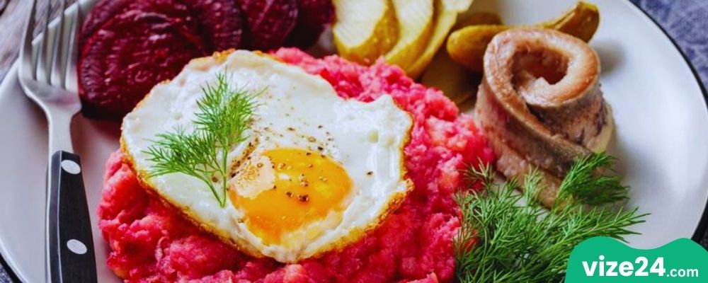 Labskaus geleneksel Hamburg yemeği