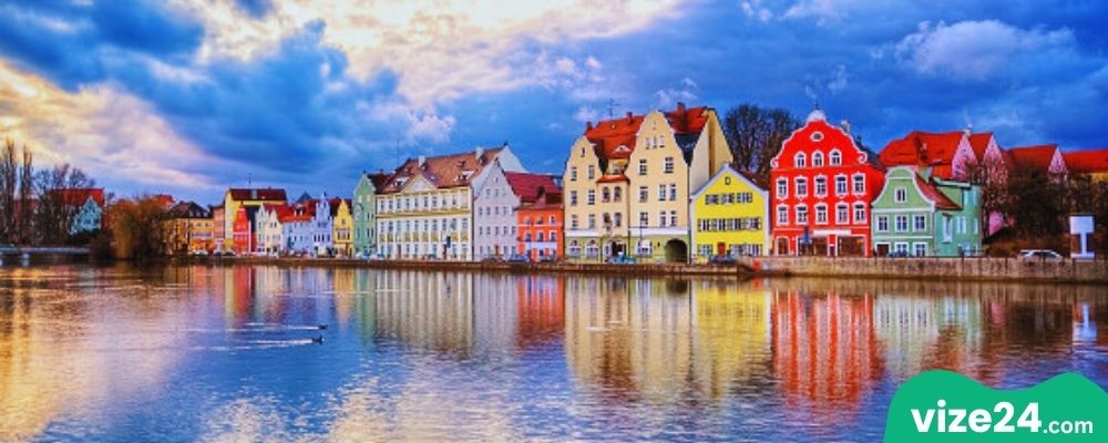 Landshut Eski Şehir Bavyera