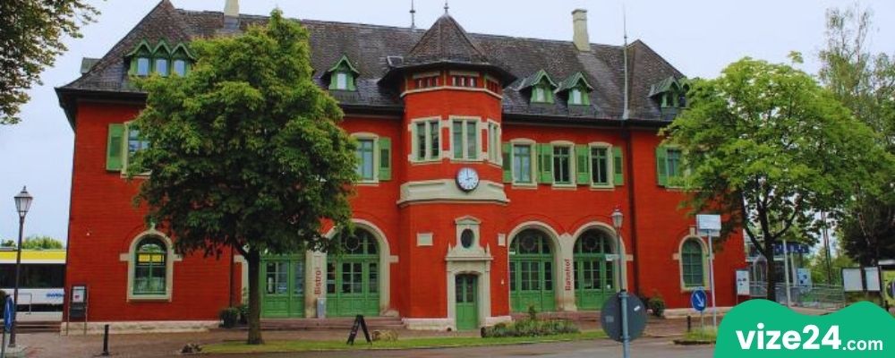 Langenau köyü doğa yürüyüş rotası ve Ulm çevresi manzarası