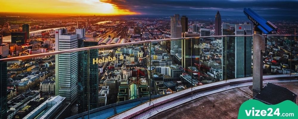 Main Tower Frankfurt gözlem terası