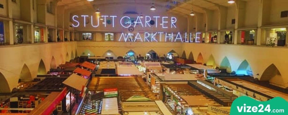 Markthalle Stuttgart tarihi pazar yeri ve yerel ürünler