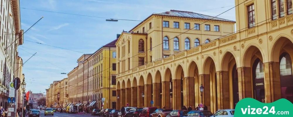 Münih Maximilianstraße lüks mağazalar