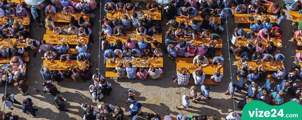 Münih bira bahçeleri kültürü