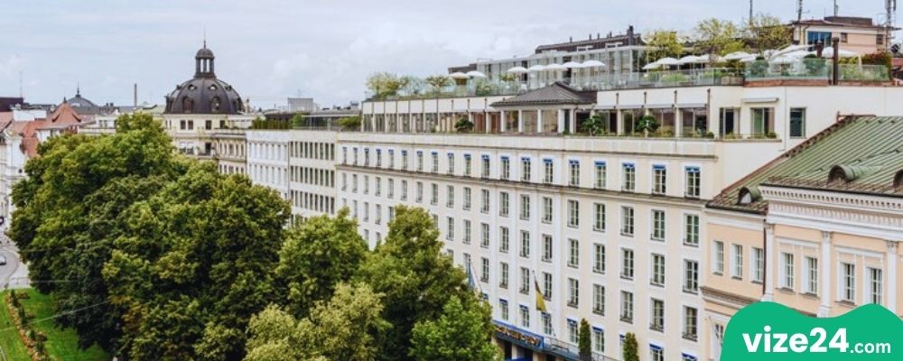 Münih konaklama bölgeleri haritası