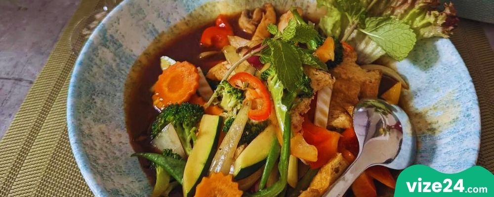 Münih vegan restoran ve bitkisel menü