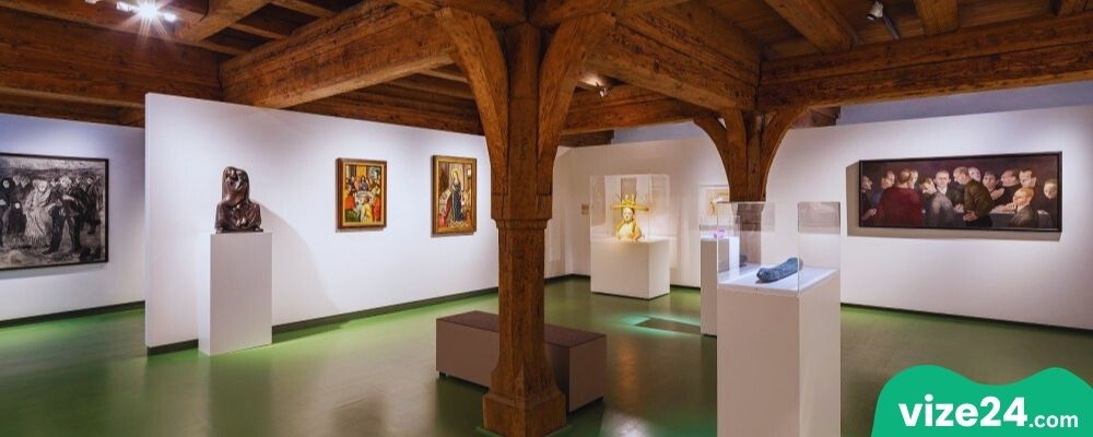 Museum für Konkrete Kunst Ulm soyut sanat galerisi ve sergi alanı