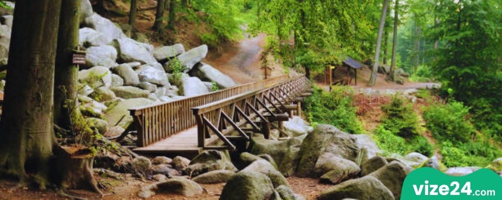 Odenwald Ormanı Mannheim yakınları doğa yürüyüş parkuru