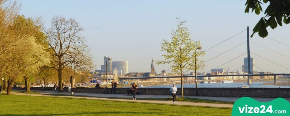 Rheinpark Golzheim Düsseldorf