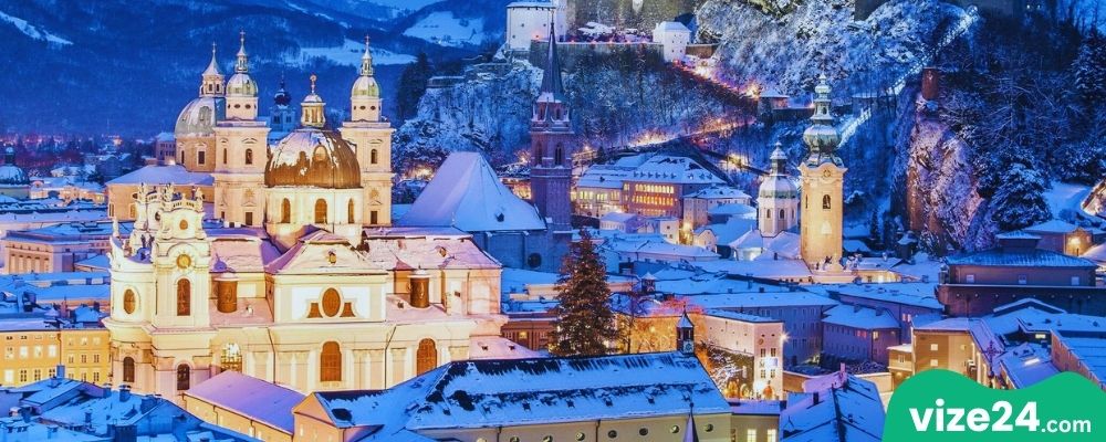 Salzburg Avusturya Mozart şehri