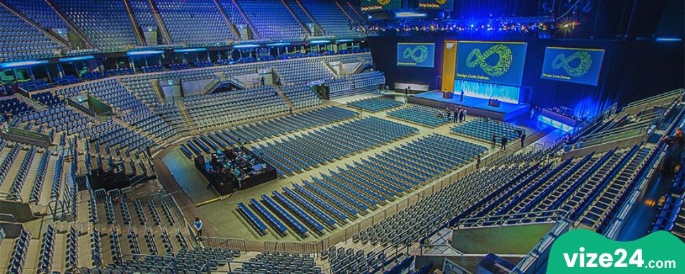 SAP Arena Mannheim spor ve konser etkinlik salonu