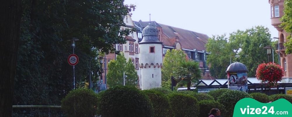 Schöntal Parkı Ansbach tarihi bahçe