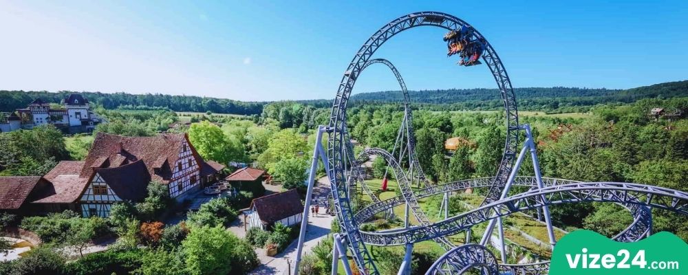 Tripsdrill Stuttgart yakınları eğlence parkı ve oyun alanları