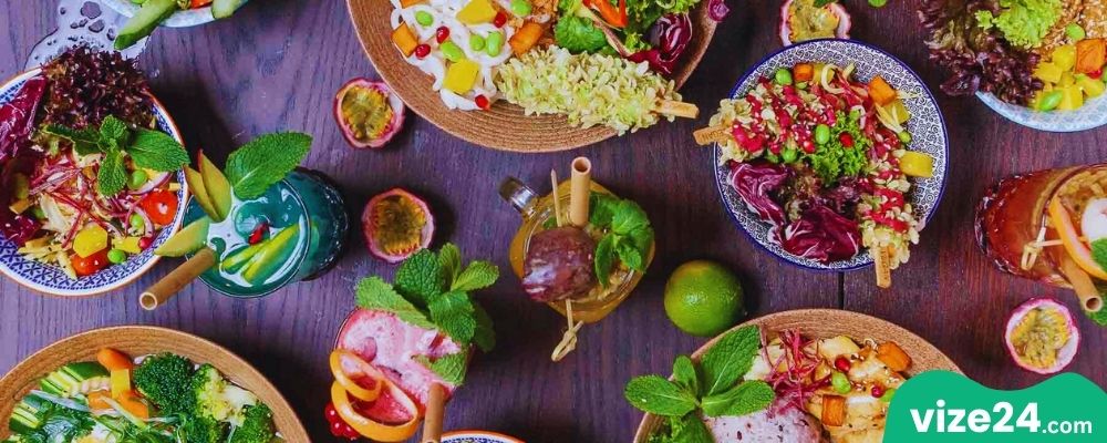 Vegan vejetaryen kafe Düsseldorf