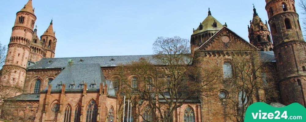 Worms Katedrali Mannheim yakınları tarihi gezi rotası
