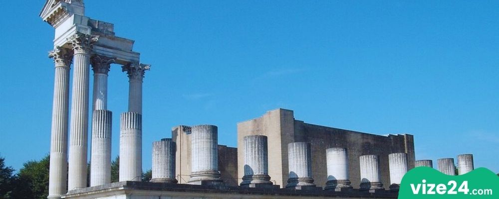 Xanten Roma kalıntıları arkeoloji parkı